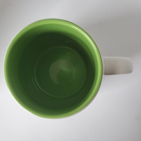 Starbucks 2011 Etched Mermaid Mug with Green Interior - Picture 5 of 8